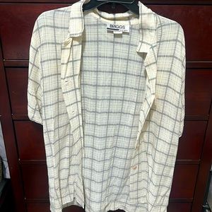 Stripped Briggs Button Up (size L)
